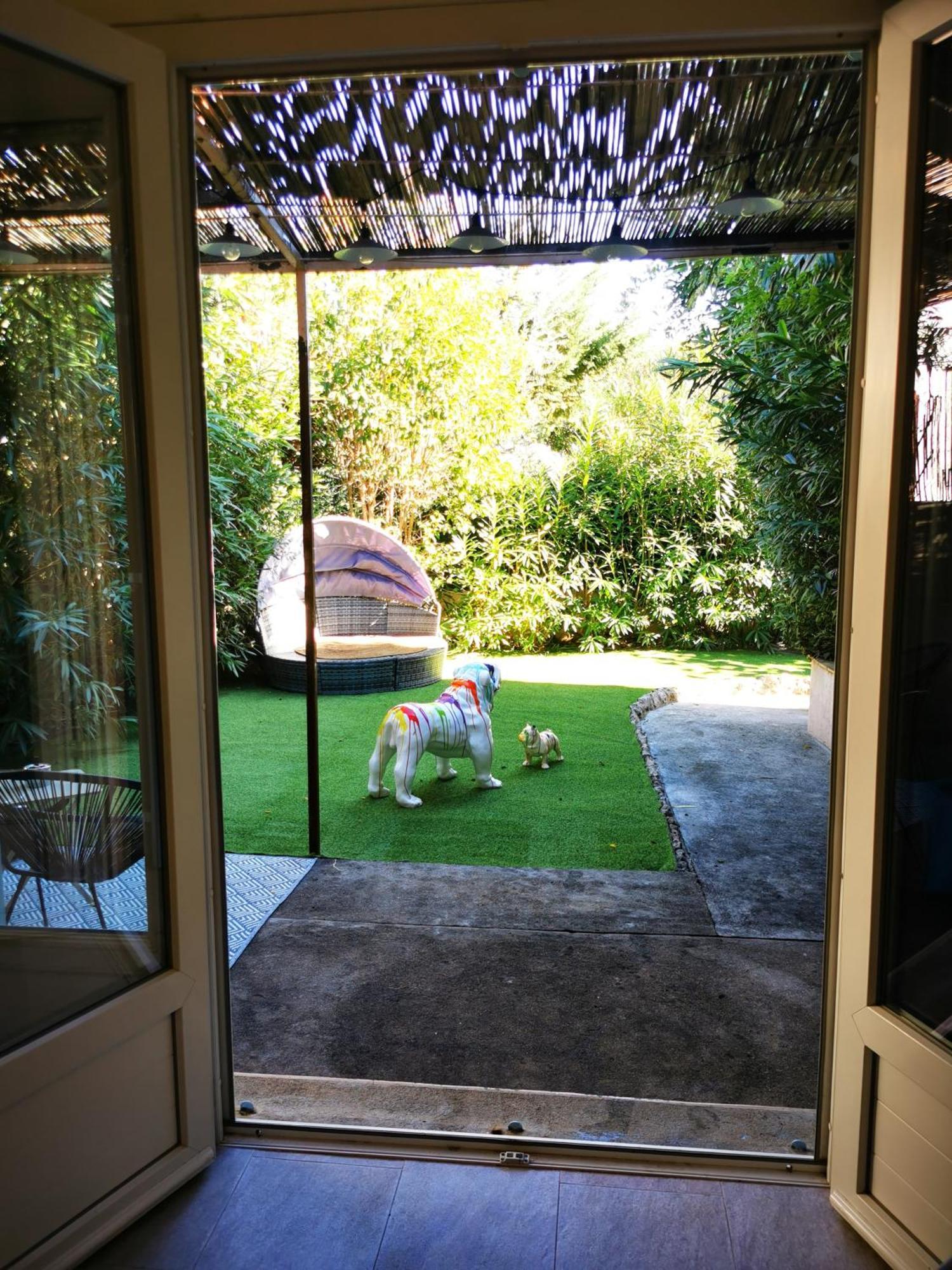 Studio Jardin Privatif 300M De La Plage Sainte-Maxime Luaran gambar